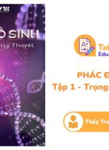 Phác đồ Sinh Tập 1 Trọng Tâm Lý Thuyết Thầy Trương Công Kiên PDF